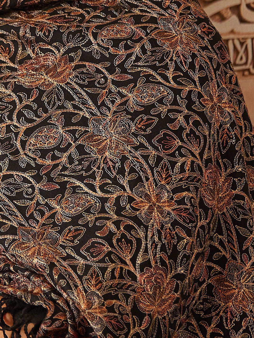 Dhiyona PA Women Paisley Embroidered Shawl