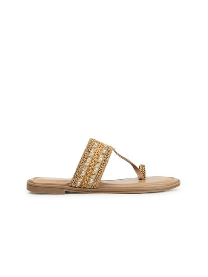 Dhiyona AK Ethnic - Embellished One Toe Flats