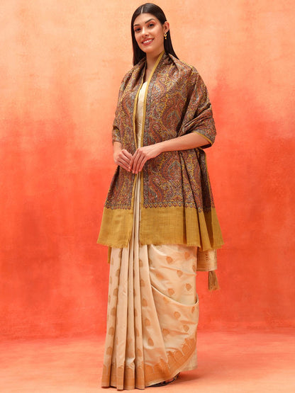 Dhiyona PA Paisley Embroidered Shawl