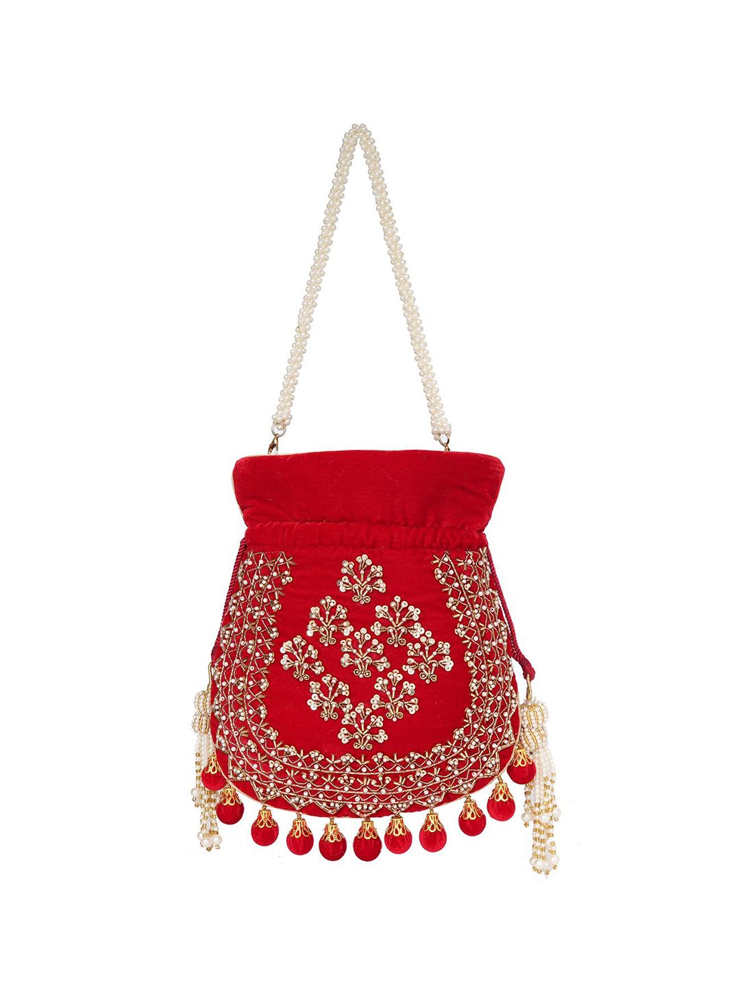Dhiyona NR Embroidered Water Resistant Potli Bag