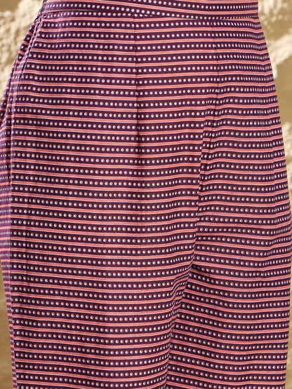 Women Floral Printed Regular Pure Cotton Kurta with Trousers & Dupatta