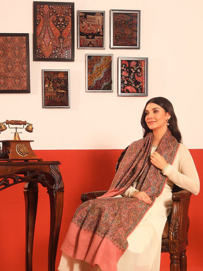 Dhiyona PA Paisley Embroidered Shawl