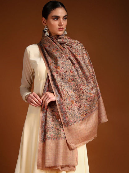 Dhiyona PA Women Floral Embroidered Shawl