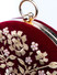Dhiyona NR Embroidered Embellished Box Clutch