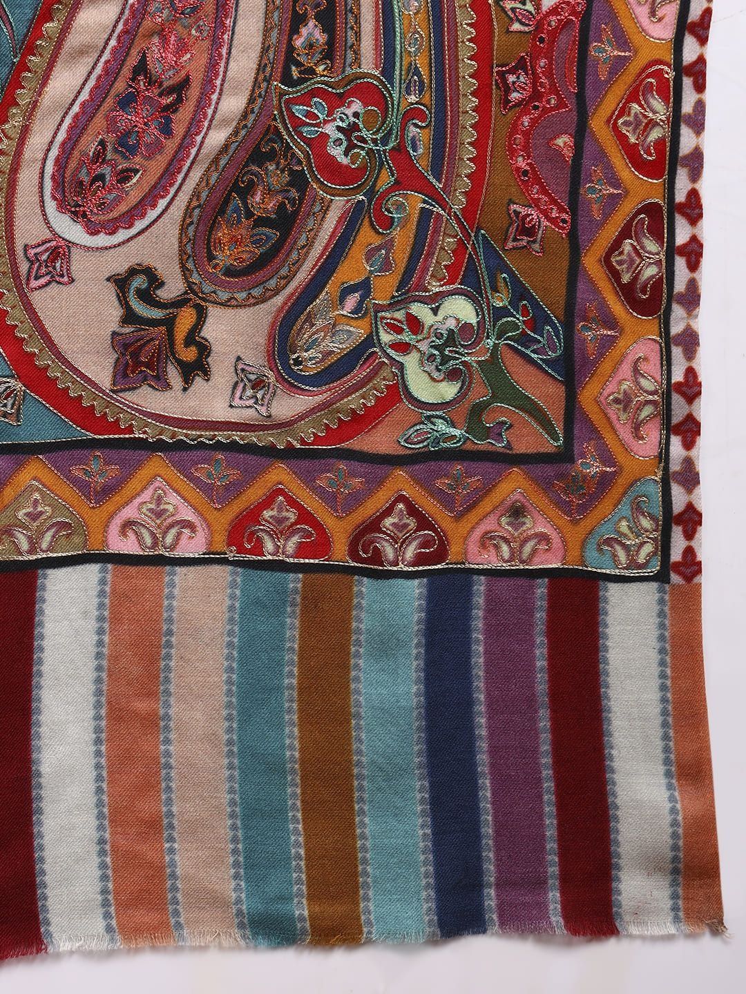 Dhiyona PA Women Floral Embroidered Shawl