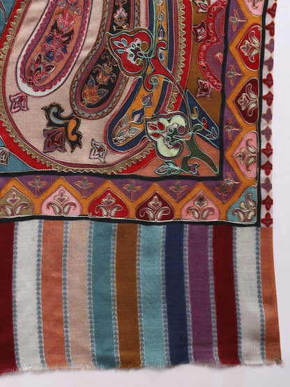 Dhiyona PA Women Floral Embroidered Shawl