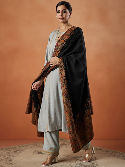 Dhiyona PA Paisley Woven Design Shawl