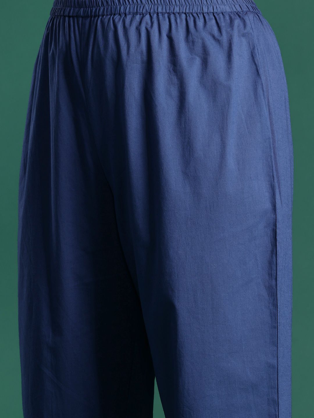 Plus Size Printed Regular Kurta with Palazzos & Dupatta