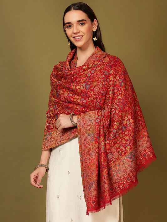 Dhiyona PA Floral Woven Design Shawl