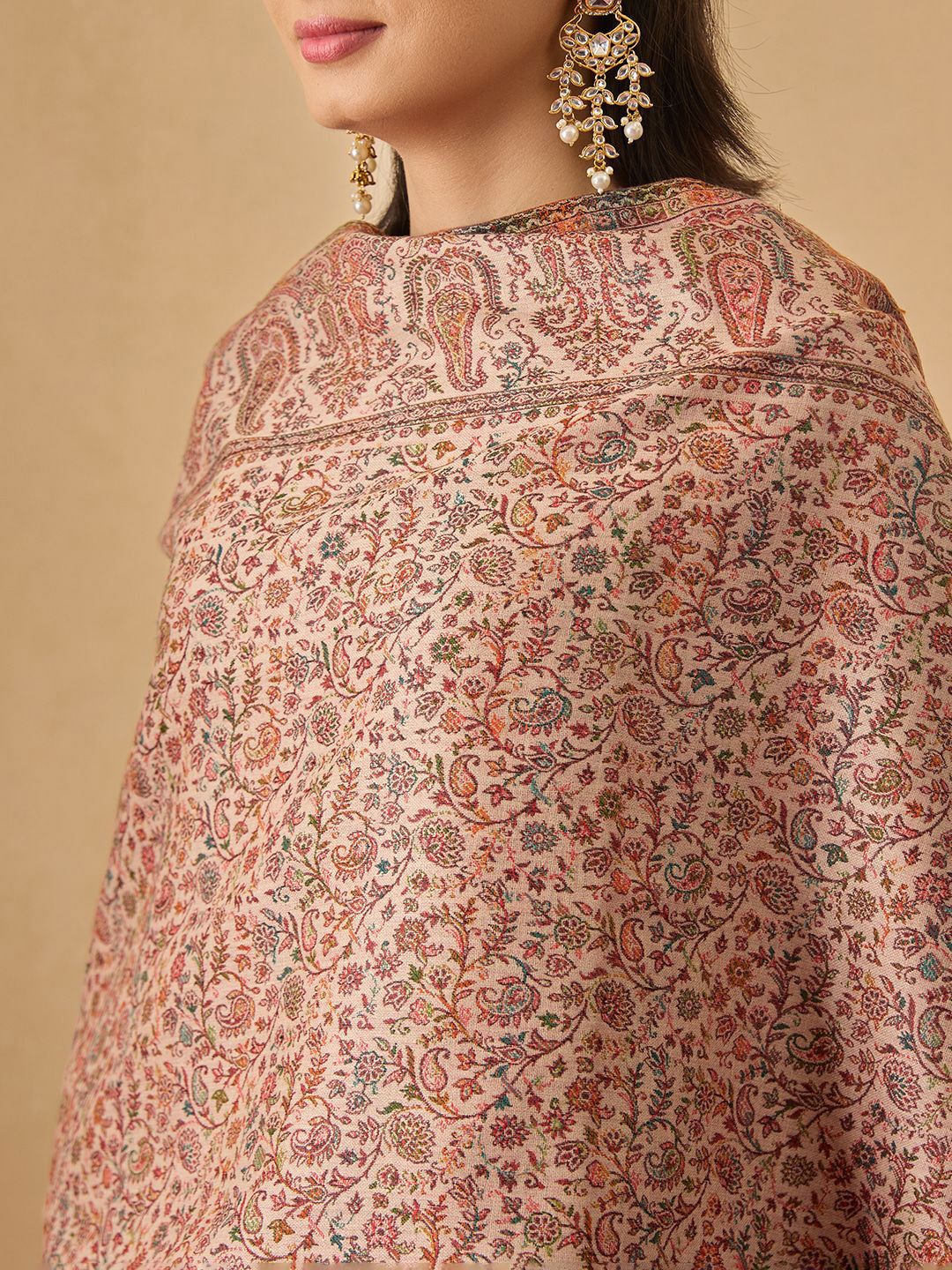 Dhiyona PA Paisley Woven Design Shawl