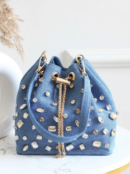 Dhiyona NR Embroidered Potli Clutch