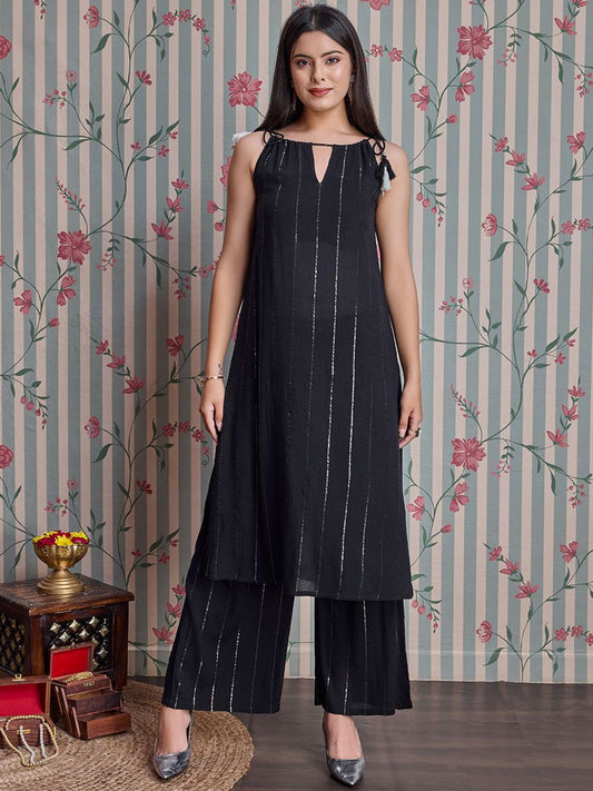 Dhiyona OD  Straight Kurta with Palazzos