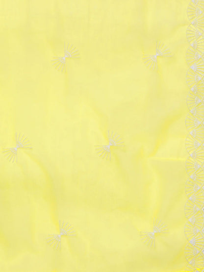 Women Ethnic Motifs Embroidered Thread Work Kurta with Trousers & Dupatta