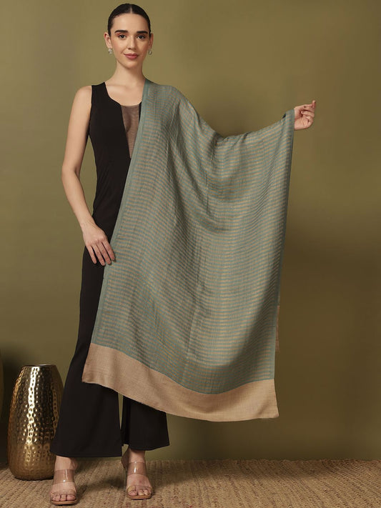 Dhiyona PA Striped Woven Design Shawl