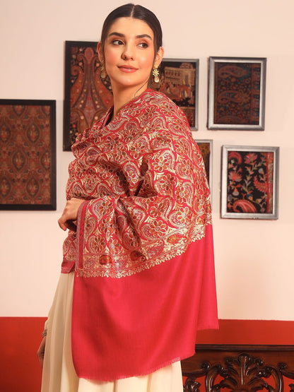 Dhiyona PA Nalki Embroidered Shawl