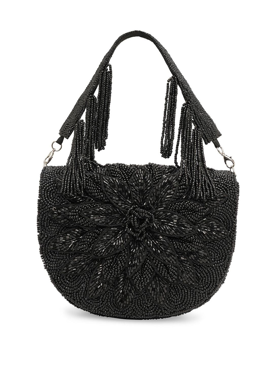 Dhiyona NR Embroidered Foldover Clutch