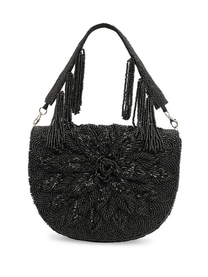 Dhiyona NR Embroidered Foldover Clutch