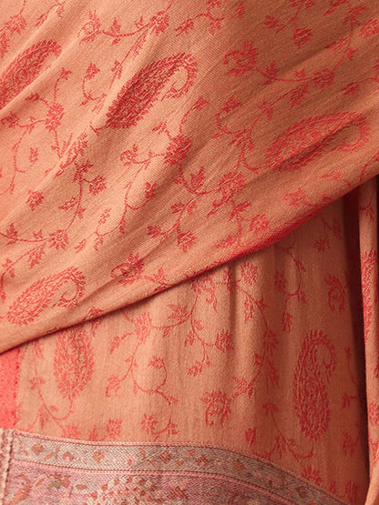 Dhiyona PA Paisley Woven Design Woollen Shawl