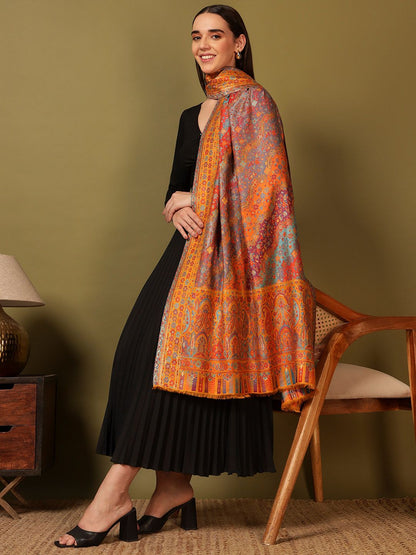 Dhiyona PA Paisley Woven Design Shawl