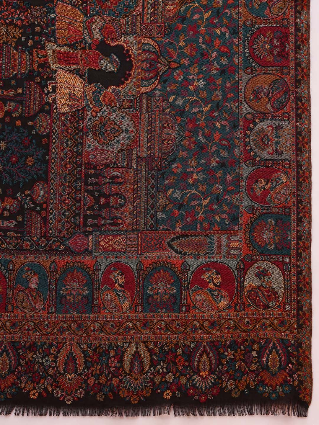 Dhiyona PA Floral Woven Design Shawl