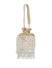 Dhiyona NR Embroidered Pearl Potli Clutch