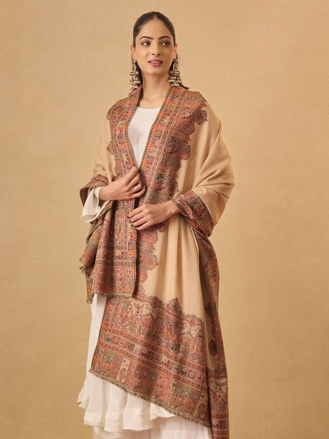 Dhiyona PA Tribal Woven Design Shawl