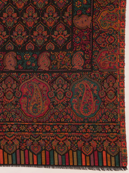 Dhiyona PA Gulraiz Ethnic Motifs Woven Design Kani Woolen Shawl