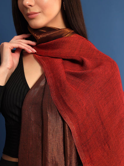 Dhiyona PA Woven Design Woollen Shawl