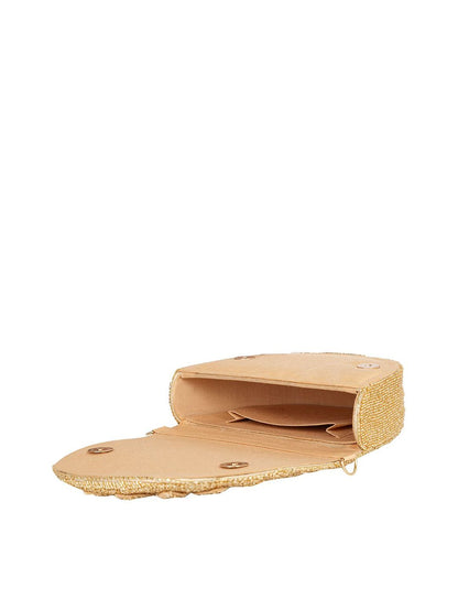 Dhiyona NR Embroidered Water Resistant Box Clutch