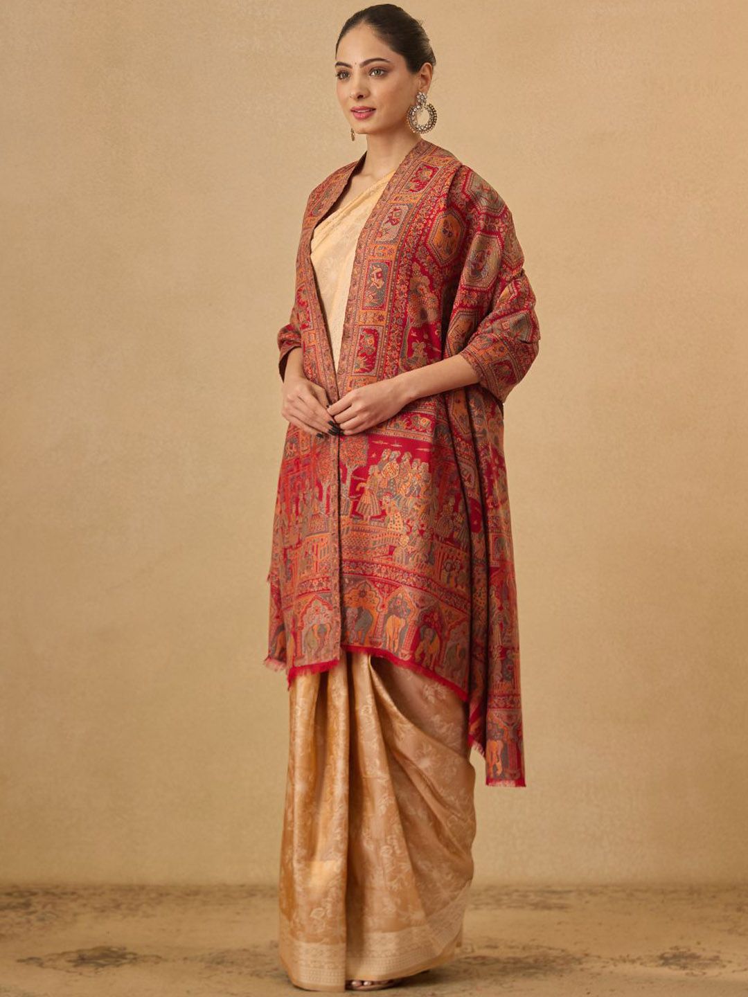 Dhiyona PA Floral Printed Shawl