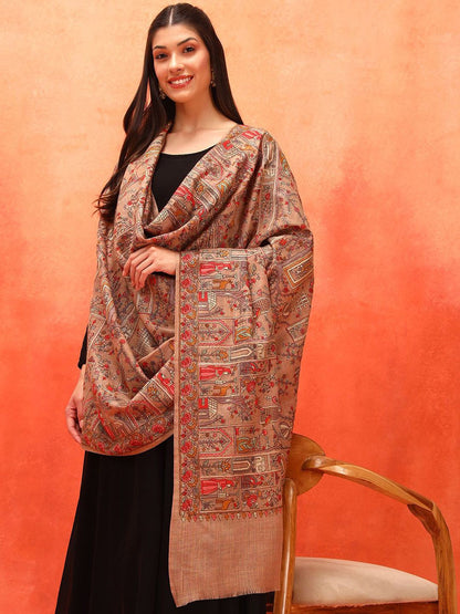 Dhiyona PA Floral Embroidered Arwina Shawl