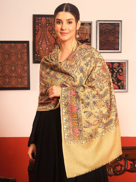 Dhiyona PA Paisley Embroidered Shawl