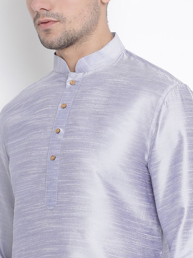 Men's Hawa Silk Blend Straight Kurta Pyjama Set