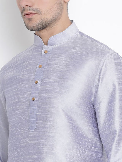 Men's Hawa Silk Blend Straight Kurta Pyjama Set
