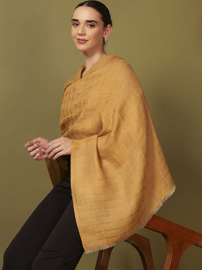 Dhiyona PA Checked Woven Design Shawl