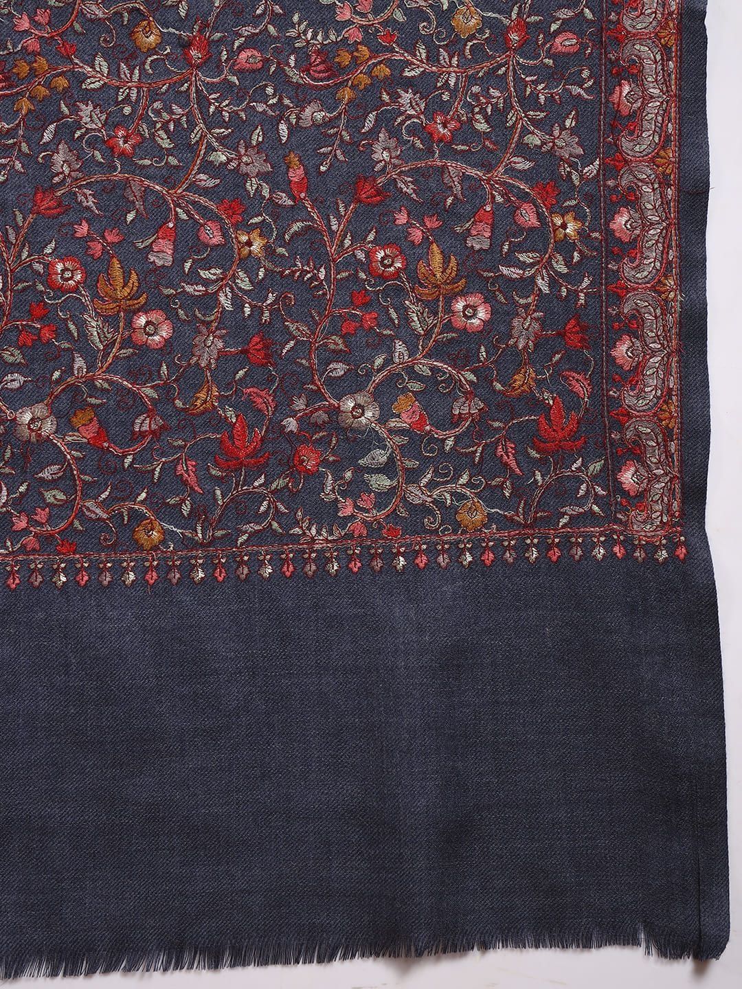 Dhiyona PA Women Ethnic Motifs Embroidered Shawl