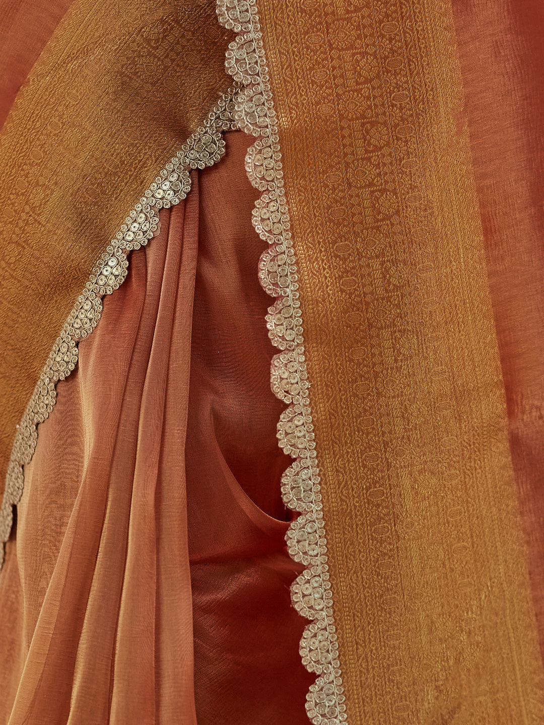Dhiyona KS Women's Woven Design Embellished Saree