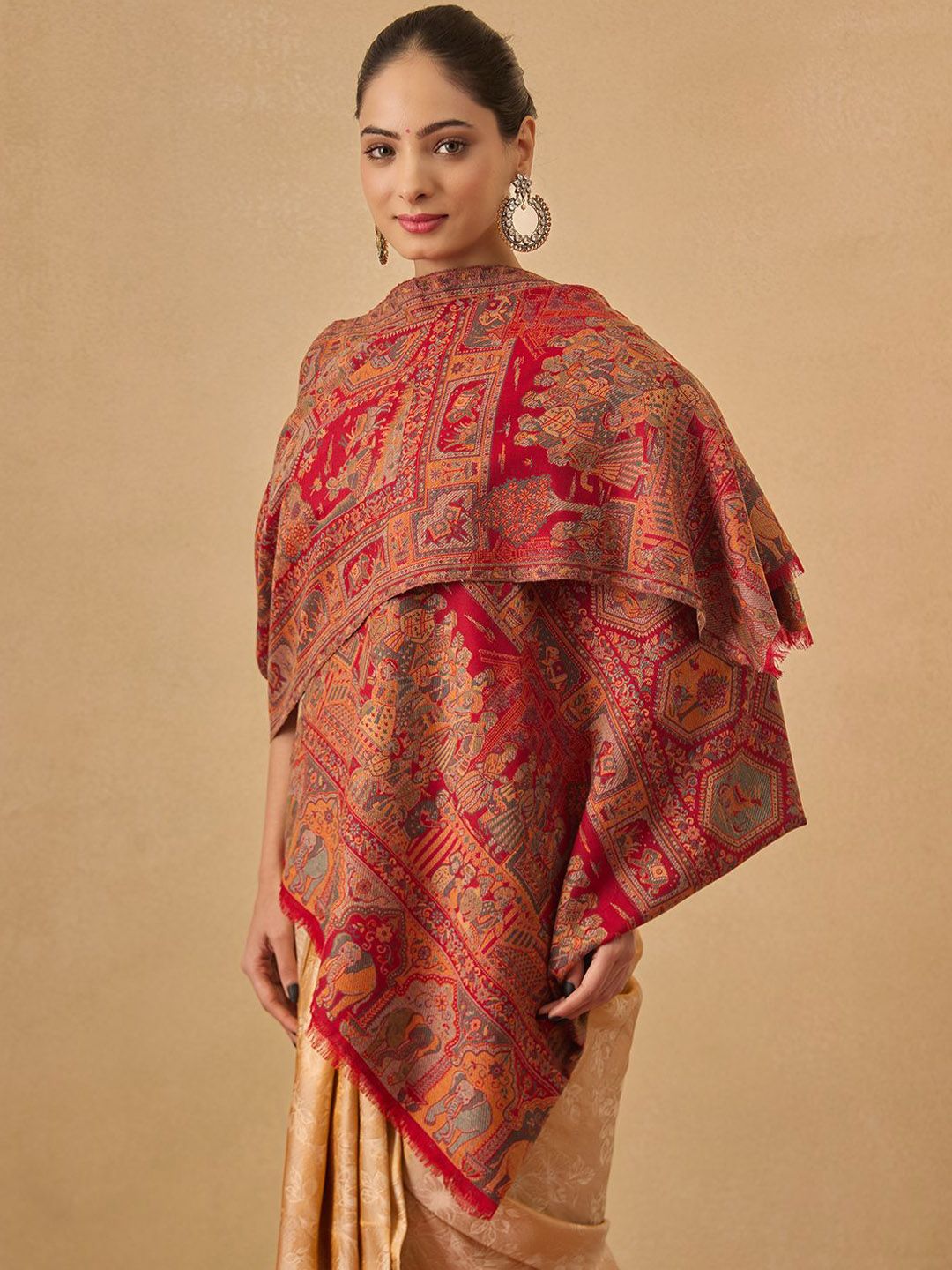 Dhiyona PA Floral Printed Shawl