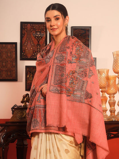 Dhiyona PA Paisley Embroidered Shawl
