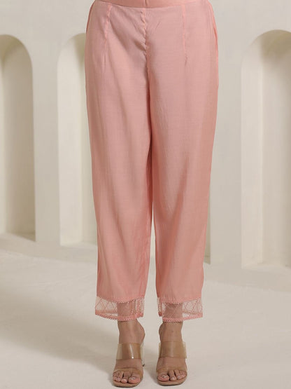 Women Floral Embroidered Regular Thread Work Kurta with Trousers & With Dupatta