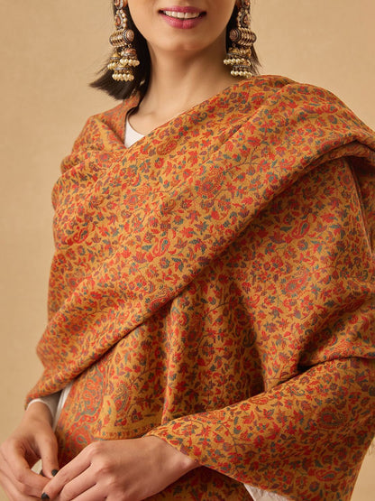 Dhiyona PA Floral Woven Design Mehak Kaani Shawl