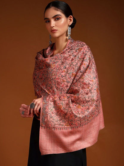 Dhiyona PA Women Floral Embroidered Shawl