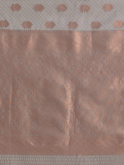 Dhiyona GR Women's Meera Grey Silk Blend Saree