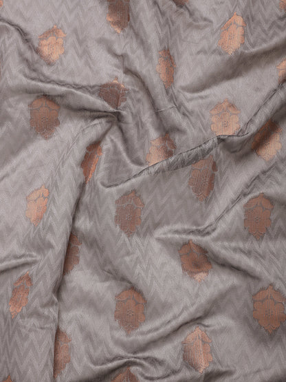 Dhiyona GR Women's Meera Grey Silk Blend Saree