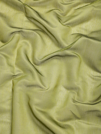 Dhiyona GR Women's Monalisa Grass Green Silk Blend Saree