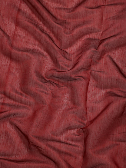 Dhiyona GR Women's Monalisa Maroon Silk Blend Saree