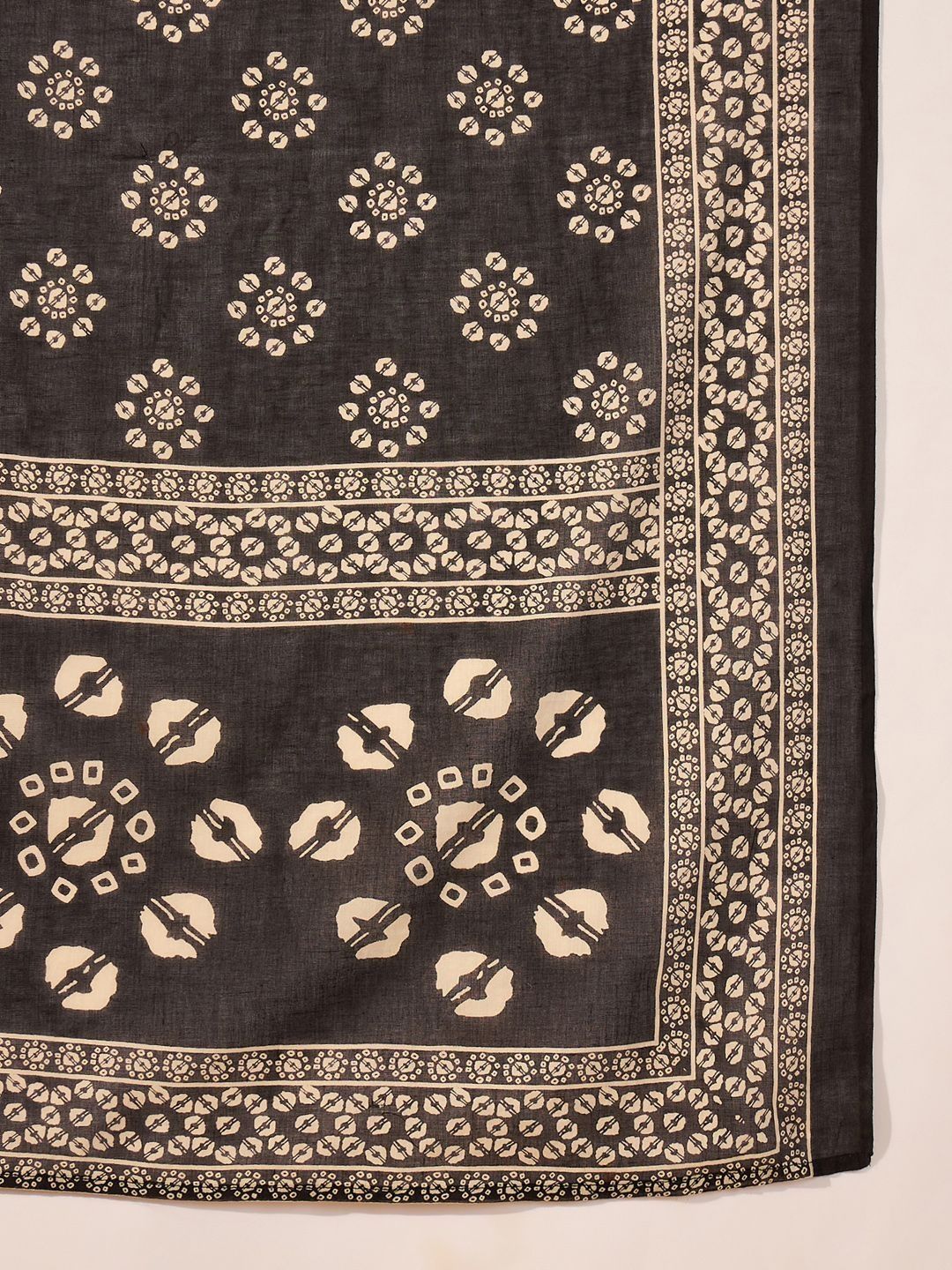 Women Ethnic Motifs Printed Regular Pure Cotton Kurta with Trousers & With Dupatta