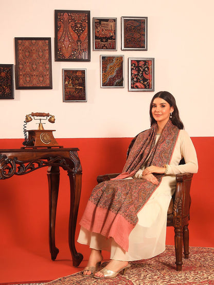 Dhiyona PA Paisley Embroidered Shawl