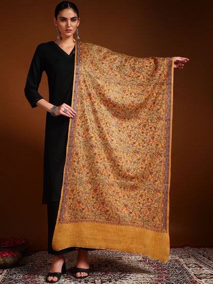 Dhiyona PA Women Floral Embroidered Shawl