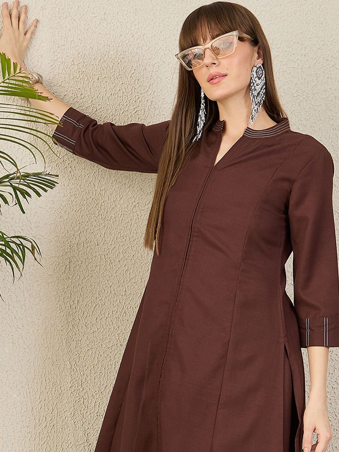 Women Regular A-Line Kurta with Trousers